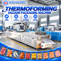 Machine de thermoformage sous vide en acier inoxydable pour l'emballage alimentaire