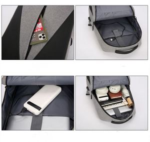Custom Logo Waterproof with USB <b>Laptop</b> <b>Backpack</b> for Business Man <b>Women</b> Capacity Computer Bag Anti Theft <b>Laptop</b> <b>Backpack</b> - Product Image 5