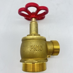 Raccord d'angle en laiton PN16 pour hydrant d'incendie (1'', 2'', 2,5'') – Conçu pour réduire la pression – Équipement essentiel de lutte contre l'incendie conforme EN67 - Product Image 4