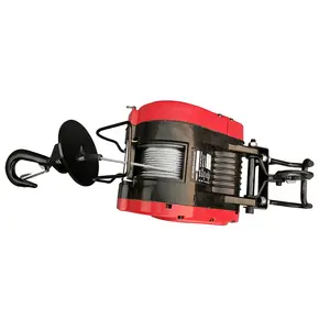 Bán buôn tốc độ cao Mini winch 200kg 500kg Wire Rope Palăng điện