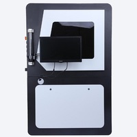 Machine de marquage, de gravure et de gravure au laser UV entièrement fermée pour le métal, le verre, le cristal, le plastique et le caoutchouc