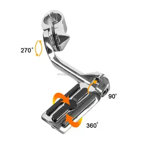 หมุดเท้าตัวยึดยาว1.25 "บาร์ป้องกันเครื่องยนต์ทางหลวงสำหรับ Harley Davidson