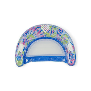 Flotteur de chaise de piscine gonflable multicolore DB unisexe avec fond en maille pour les 6 ans et plus avec porte-gobelets inclus - Product Image 1