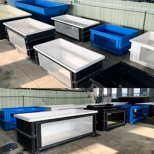 Bassin extérieur en PRV pour l'aquaculture de Koi et de poissons rouges – Grand bassin d'élevage de poissons pour l'agriculture à grande échelle - Product Image 4