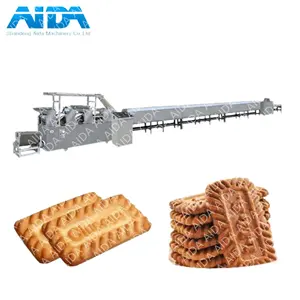 Multi functional biscuit production and processing equipment soft and hard biscuit production line biscuit sandwich machine