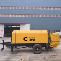 Harga Pabrik Pompa Beton Diesel 20m3 dengan Trailer, Produktivitas Tinggi, Hemat Energi Motor