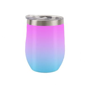 Meilleures ventes : Gobelet isotherme en acier inoxydable de 12 oz à double paroi, sans pied, en forme d'œuf, pour vin et café, idéal pour les cadeaux de fête de bachelorette - Product Image 1