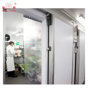 Термоизолированная дверь холодной комнаты с ручным управлением и отделкой поверхности
