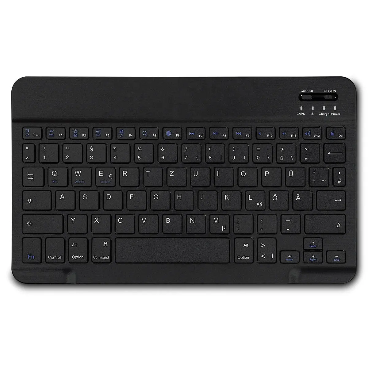 custom keyboard german layout DE language Tastatur slim wireless deutschsprachig keyboard for MAC xiaomi mobiles and ipad Iphone