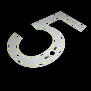 Lampe de nuit électronique en aluminium pour couples, bébés, lettres LED décoratives pour chambre à coucher, modules PCB, marque <span class=keywords><strong>Mankun</strong></span>, garantie 3 ans - Product Image 2