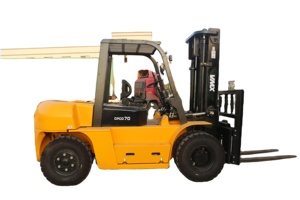 Chariot élévateur diesel de 7 tonnes avec moteur japonais, hydraulique, chariots élévateurs de 7000 kg - Product Image 2