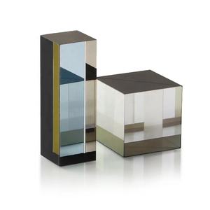 Fábrica venda vidro óptico k9 colado cubo retangular 50/50 feixe divisor prisma com ar revestido - Product Image 1