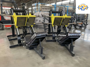 45 Grados Prensa De Piernas De Dezhou Venta Caliente Barata Equipo De Gimnasio Comercial Máquina De Entrenamiento - Product Image 4