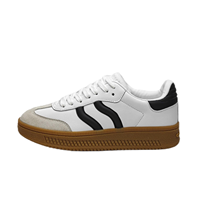 Logo de marque personnalisable Mocassins rétro pour hommes et femmes Chaussures de sport décontractées à semelle épaisse et coupe basse