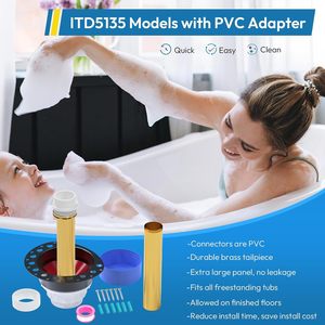 Kitchen Bathroom Brass Plastic Strainer Stainless Steel Press Switch Garbage Disposal Push-down Tube <strong>Other</strong> <strong>Hardware</strong> - Product Image 4