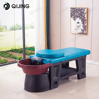Fabrik preis Elektrischer Salon Thai Massage Shampoo Bett Kopf Spa Hydrotherapie Shampoo Bett mit Wasser zirkulation