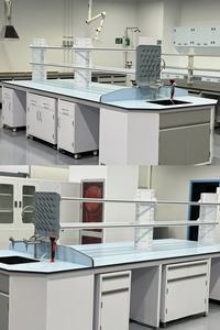 Lámpara <span class=keywords><strong>de</strong></span> Trabajo LED en Forma <span class=keywords><strong>de</strong></span> H para Estación <span class=keywords><strong>de</strong></span> Trabajo <span class=keywords><strong>de</strong></span> Laboratorio, Diseño Moderno, Área <span class=keywords><strong>de</strong></span> Trabajo Iluminada, Orientada a los Detalles, Mobiliario para Laboratorio Escolar - Product Image 4