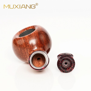 Muxiang Handmade Rosewood Smoking Pipe Freehand Solid Wood Tobacco Pipe For Personal Gift - Product Image 4