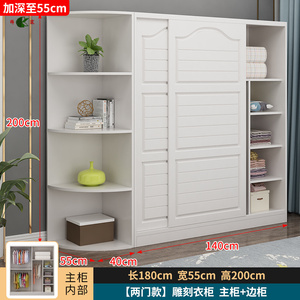 European Style Simple Girls <strong>Wardrobe</strong> with Customized Sliding Door Home Bedroom Customized <strong>Storage</strong> <strong>Unit</strong> Children's <strong>Wardrobe</strong> - Product Image 5
