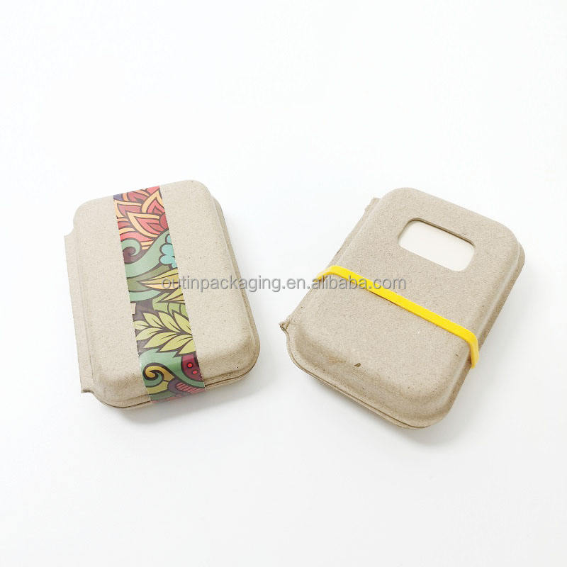 Custom Eco-Friendly Biodegradable Recycled Paper Pulp Tray Molded Soap ...
