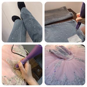 정통 스와로브스키 크리스탈 핫픽스 모조 다이아몬드 모델 2038 라운드 오스트리아-의류 및 액세서리 장식용으로 제작 - Product Image 3