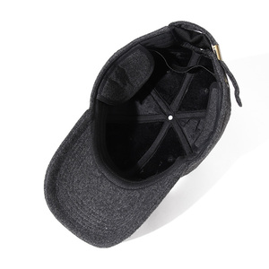 Gorro <span class=keywords><strong>de</strong></span> Béisbol con Orejeras <span class=keywords><strong>para</strong></span> Hombre, Casual, <span class=keywords><strong>de</strong></span> Invierno, <span class=keywords><strong>para</strong></span> Actividades al Aire Libre, <span class=keywords><strong>de</strong></span> <span class=keywords><strong>Lana</strong></span>, Cortavientos, <span class=keywords><strong>para</strong></span> el Uso Diario, Ciclismo y Conducción - Product Image 3