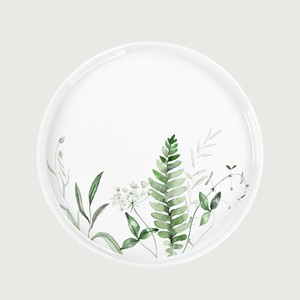 Service de table moderne en céramique et porcelaine <span class=keywords><strong>verte</strong></span> Meadow, vaisselle en porcelaine fine avec un style floral naturel pour la table à la maison - Product Image 3
