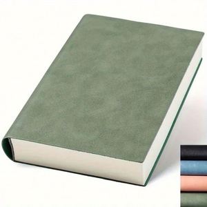 Luxurious Durable 760 Pages Custom A5 Hardcover Leather Notebook with Thread <b>Sewing</b> Binding and Digital Printing - Product Image 1