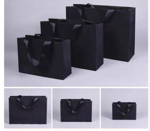 Sac Cadeau Luxe Euro Tote en Papier Personnalisé avec Logo, Ruban et Poignée en Matériau Kraft pour Boutique, Emballage Imprimé pour Vêtements et Articles d'Art - Product Image 1