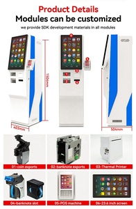 Macchina per il Cambio Valuta Self-Service USW Android Win Linux Cassetta di Sicurezza per Contanti Grande Capacità Protezione di Sicurezza Cambio Valuta - Product Image 3