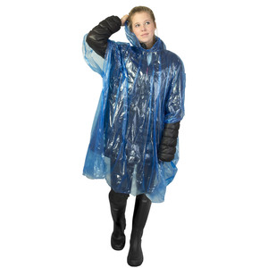 Poncho de Lluvia Desechable de Plástico, Impermeable Ligero para Viajes al Aire Libre, Eventos y Uso Promocional - Product Image 6