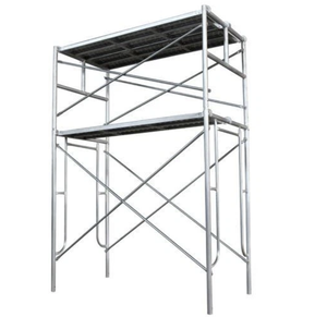 Ruimtebesparend frame steigersysteem, eenvoudig op te bergen en te transporteren. - Product Image 2