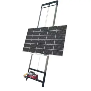Fábrica automática elétrica elevador Painel Solar escada levantar 4 painéis uma vez tempo