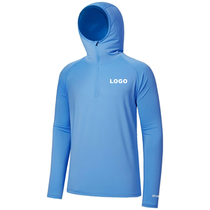 Upf 50+ Sweat À Capuche À Manches Longues Pour Homme Protection Solaire