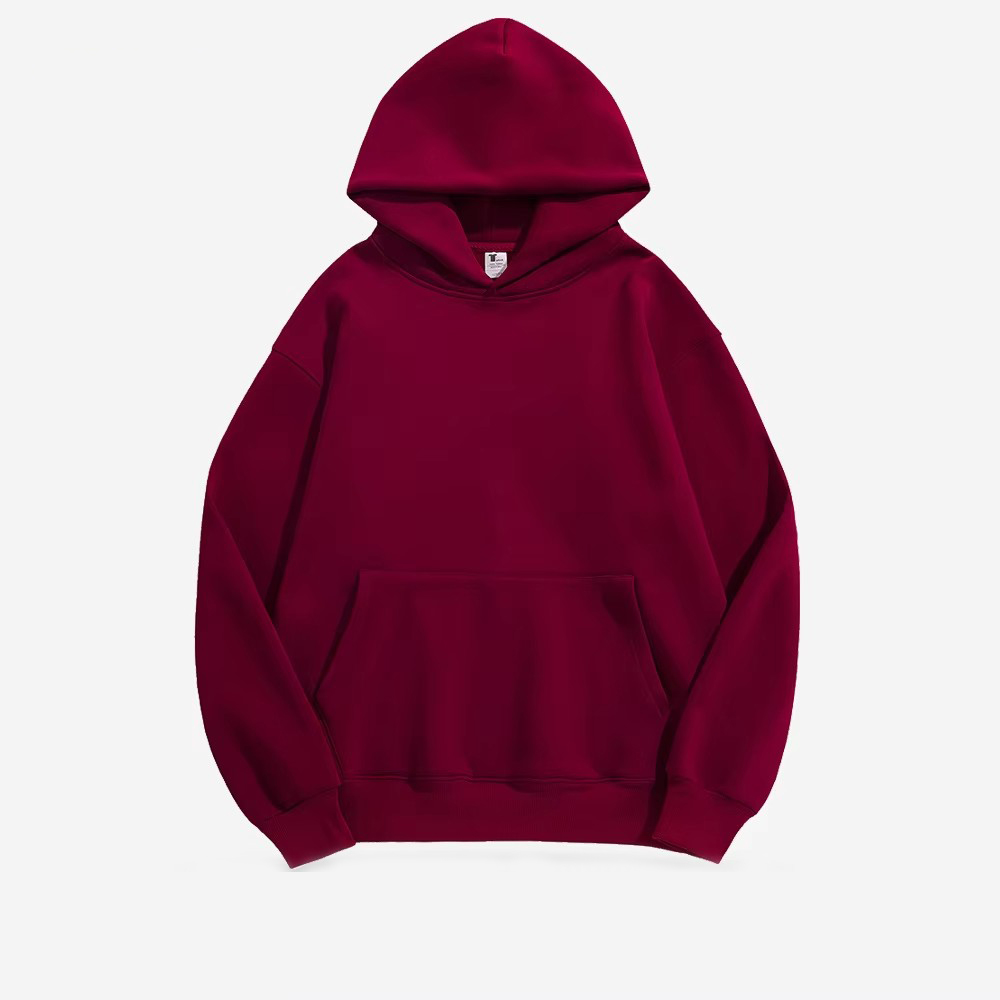 wine red-with lining500GSM