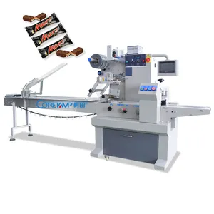 Flow Automatic Snickers Chocolate Bar Packing Machine