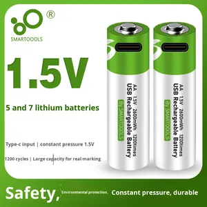 AA5 #   AAA 7 #   Batterie polymère rechargeable à tension constante 1,5 V, grande capacité, spéciale pour serrures de porte et KTV - Product Image 3