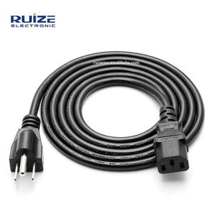 Extremo del cable de alimentación Heavy-duty 18awg C13 Adaptador <span class=keywords><strong>Monitor</strong></span> Tv Replemento Nema 1-15p Enchufe - Product Image 5