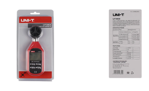 Anémomètre numérique miniature UNI-T UT363, mini-mesureur de vitesse du vent et de température - Product Image 5
