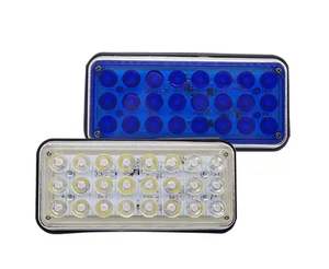 Luz de freno <span class=keywords><strong>LED</strong></span> Universal de 12V, nueva lámpara estroboscópica trasera cuadrada <span class=keywords><strong>para</strong></span> piloto de parada de <span class=keywords><strong>remolque</strong></span> de camión y función intermitente de advertencia de marcha atrás - Product Image 2