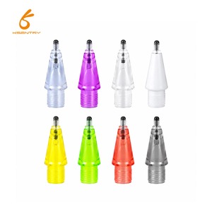 หัวปากกาเปลี่ยนได้ Ksentry <span class=keywords><strong>ส</strong></span>ำหรับ iPad Pro รุ่นที่ 1/2 ทำ<span class=keywords><strong>จ</strong></span>ากพลาสติกและโลหะ - เครื่องมือเขียนที่ทนทาน ความแข็ง 2B 2H - Product Image 1