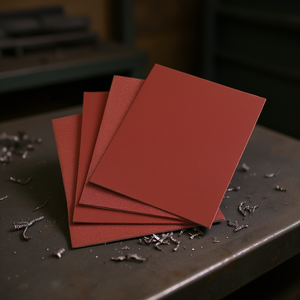 Feuille abrasive en corindon Ttake Ab1040, 230x280 mm, grain 120, pour ponçage des métaux - Product Image 3