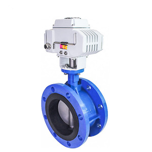 Válvula de Mariposa Eléctrica con Brida, Cuerpo de Hierro Fundido, Disco de Acero Inoxidable, Sello EPDM, para Agua, Temperatura Normal, Uso General - Product Image 4