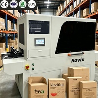 Impresora de Inyección de Tinta Digital de Alta Velocidad NOVIX para Impresión de Bolsas de Plástico y Tela No Tejida, Impresión de Tarjetas con Tinta UV