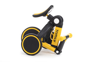 Tricycle intelligent 4-en-1 pour enfant <span class=keywords><strong>avec</strong></span> guidon pliable et cadre en aluminium-Manchons en TPR, hauteur de siège réglable - Product Image 6