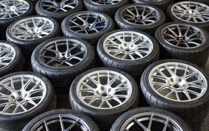 Jantes forgées JW Custom TS5 à 5 branches, 18-21'', compatibles <span class=keywords><strong>BMW</strong></span> M3 M4 M2 Mustang WRX Civic Type R Porsche GT3 5x114.3 5x120 - Product Image 4