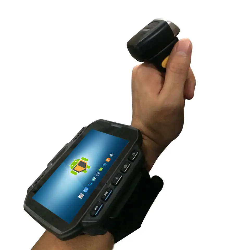 Urovo U2 4 Inch Wearable pda Mobile Computer IP65 wrist data terminal Android 10 wireless wearable data terminal Rugged pda