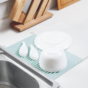 <span class=keywords><strong>Égouttoir</strong></span> à <span class=keywords><strong>vaisselle</strong></span> pliable, <span class=keywords><strong>tapis</strong></span> de séchage pour évier de cuisine - Product Image 3