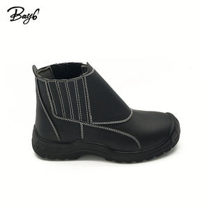 Botas de Seguridad Industriales para Electricistas, con Puntera de Acero, de Cuero Repujado, para Trabajos en el Suelo - Product Image 3