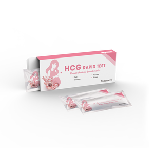 공장 직접 도매 여성 건강 관리 빠른 정확한 급속 소변 검사 <span class=keywords><strong>HCG</strong></span> 한 단계 조기 임신 감지 중류 - Product Image 1